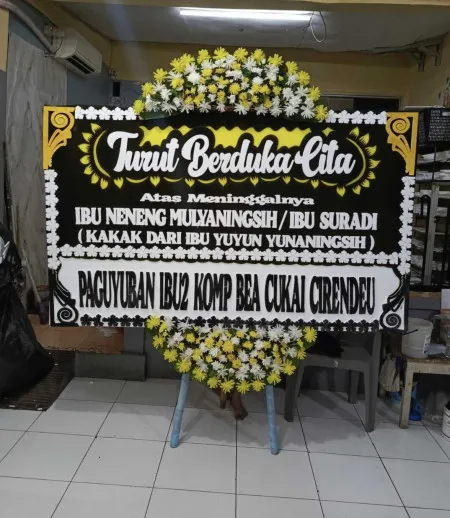 Papan Bunga Duka Gundih Bubutan